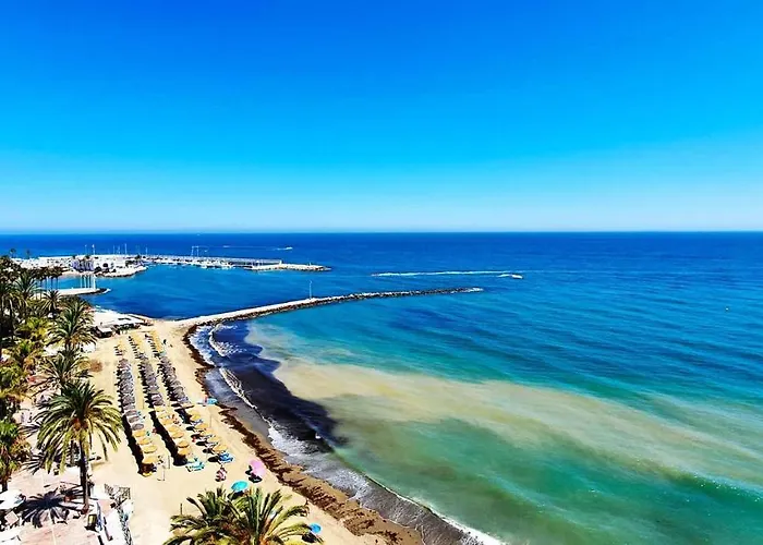 Apartmán Diana 808 South-facing Beachfront With Amazing Sea Views Marbella