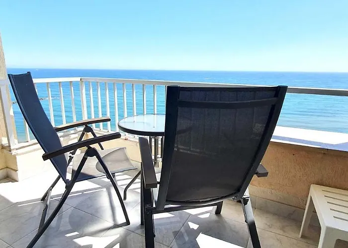 Diana 808 South-facing Beachfront With Amazing Sea Views شقة ماربيا